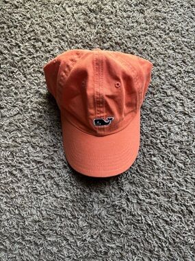 Vineyard Vines Tangerine Whale Cap